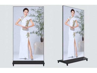 LED海报屏是什么？让广告“站着发光”的智慧屏幕